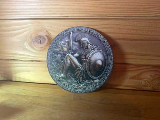Metall-Werbeschild rund 20 cm