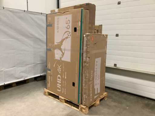 Merci di restituzione dei Pallet Televisions - 6 articoli