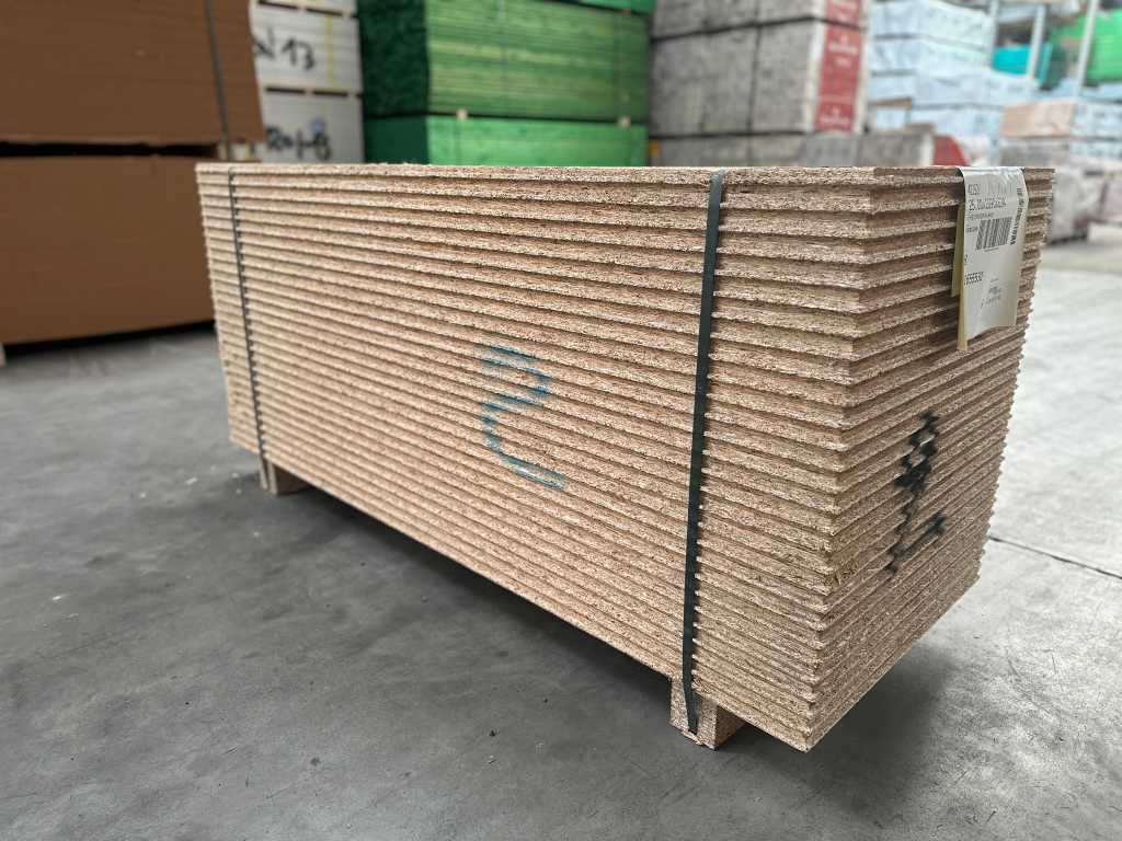 30 m2 OSB sheets thickness 25 mm - 1,69x0,63m