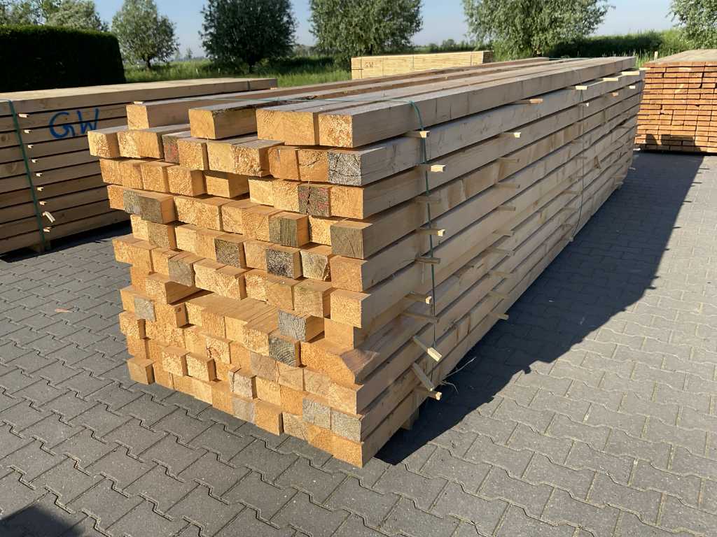 Fichte Gerüst Holzbalken 500x10,5x8,5cm (105x)