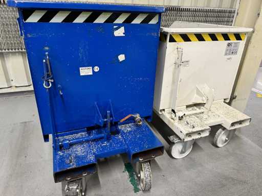 RR-INDUSTRIETECHNIK RUK-50 2 bennes / godets à ferraille