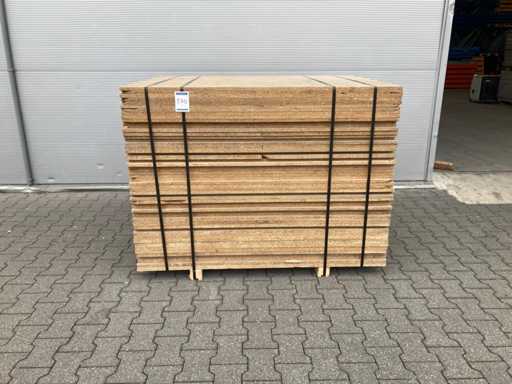 Spaanplaat 1500x1180x20mm (55x)
