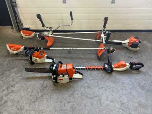 Stihl diverses machines de jardin