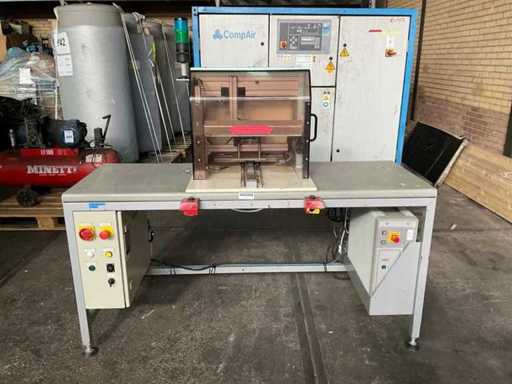 2004 Philips Protective glass alignment and application machine