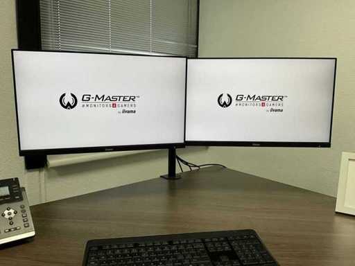 Iiyama G-Master | Red Eagle | G2470HS 24” monitor (2x)