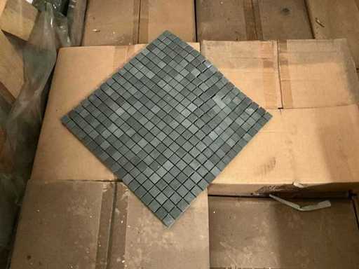 Piastrelle a mosaico di basalto