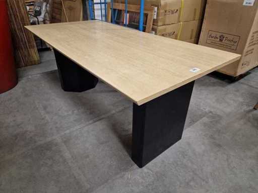 Bureautafel met Blad in Lichte Eik Laminaat 180 x 88cm