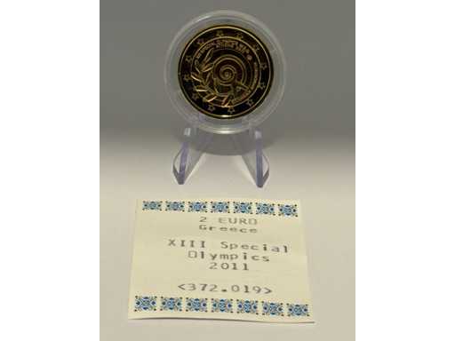 2 Euro Commemorative Coin Gold Plated Spain 2012 Burgos Cathedral