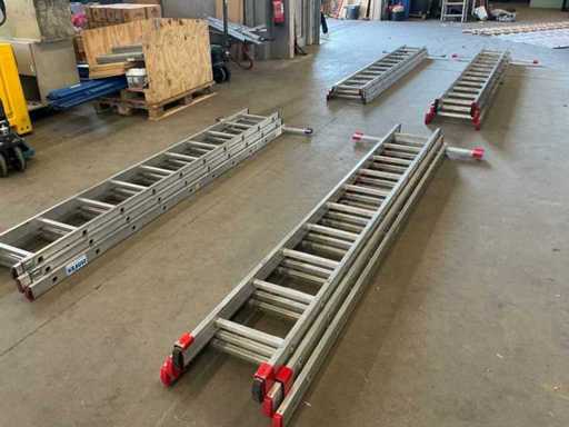 Uitschuifbare ladder (4x)