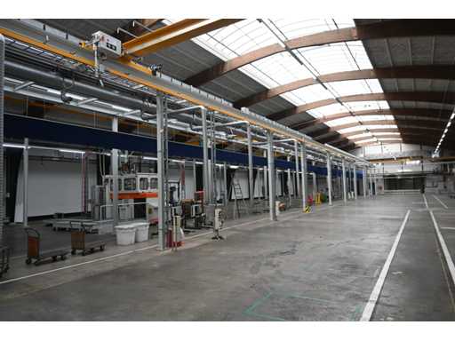 Verlinde - 59m1 Selbsttragende Stahlkranbahnkonstruktion