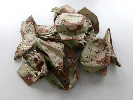 Franz. Czapka polowa, 6 kolorów pustynnych, nowe (R13) (23x)