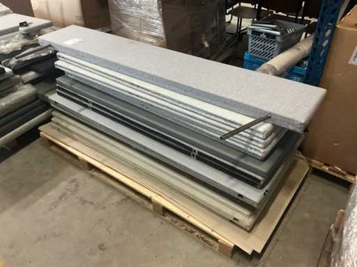 Lensvelt Studio DUO Privacy various Desk screens