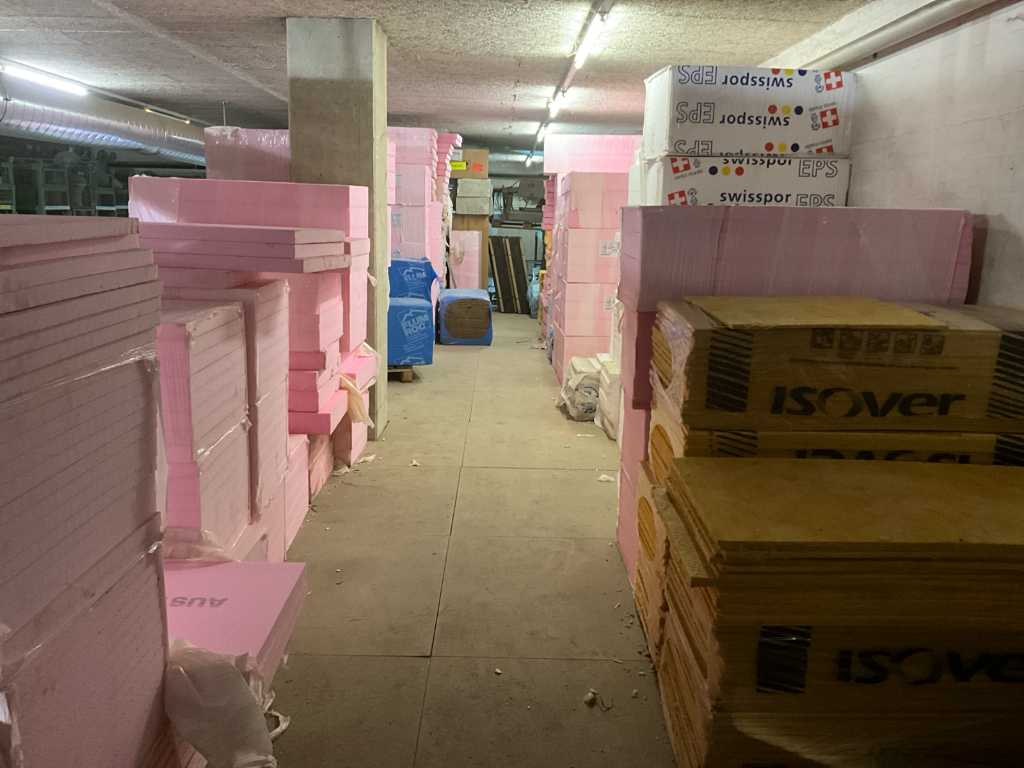 Lot of insulation material