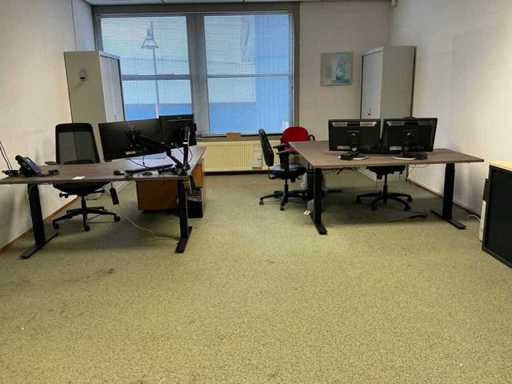 Youp Elektrische verstelbaar hoekBureau (2x)