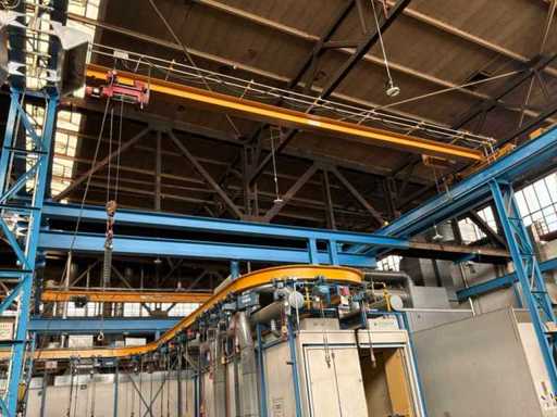 1978 CARL STAHL 2,0 T0 VERRICELLO A FUNE METALLICA COME GRU AEREA 310