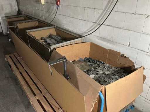 Gitterbox mit Metallschaft (3x)