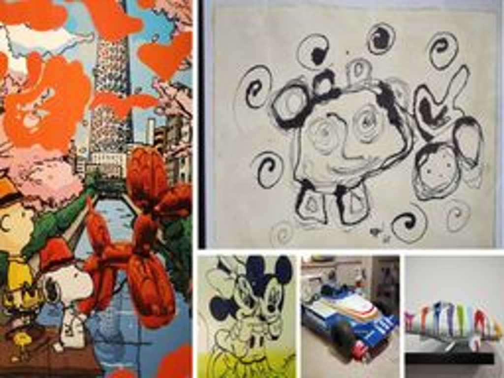 Modern Art, Pop Art Keith Haring & Sculptures Due to Stock Clearance