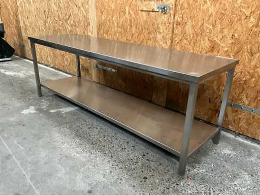 Edelstahl-Arbeitstisch