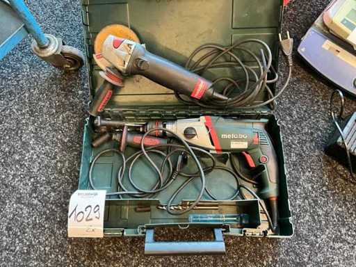 Metabo angle grinders and drills