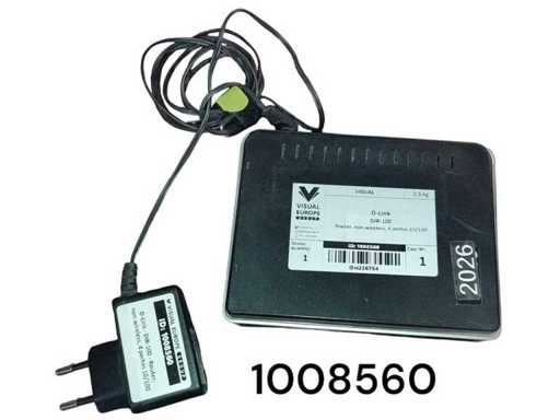 D-Link - DIR-100 - Router, niet-draadloos, 4 poorten 10/100
