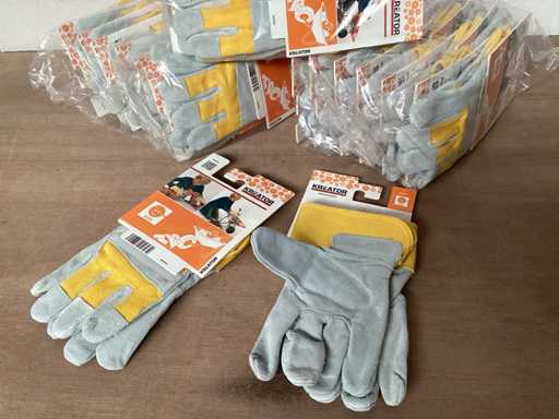 Kreator KRTK003 werkhandschoenen voor kinderen, leer (36x)