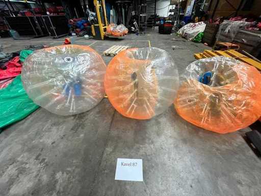 Bouncing bubble oranje (3x)