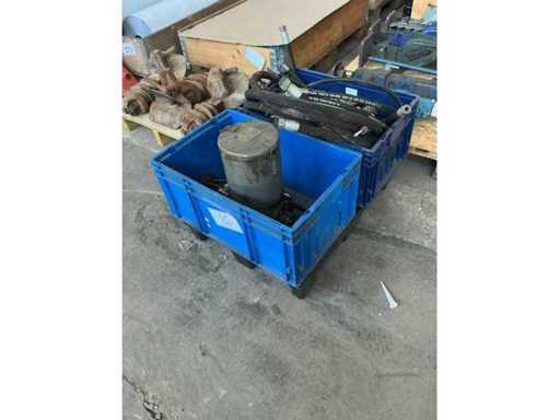 Paleta akcesoriów hydraulicznych + komponenty