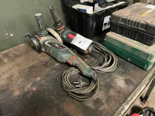 Haakse slijpmachine (2x)