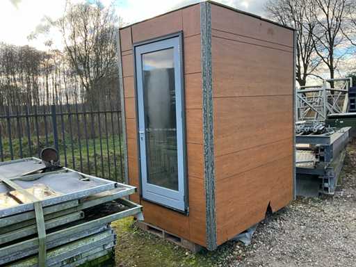 Geluidsdempende testcabine