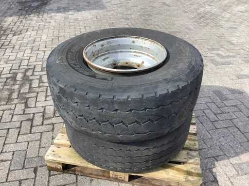 Michelin - XZY3 - Band met velg (2x)
