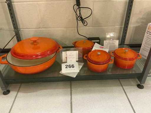 GSW Cast iron pot (4x)
