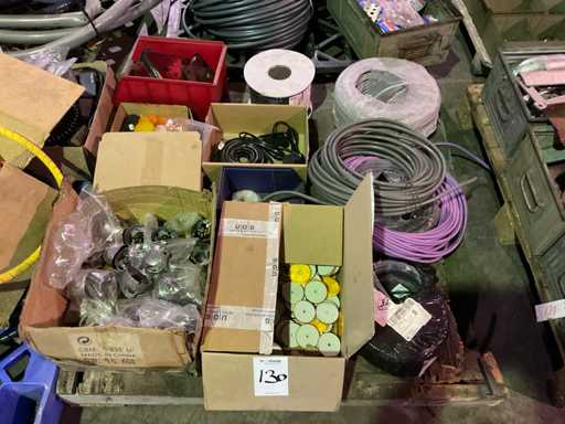 Charge von Landmaschinenteilen