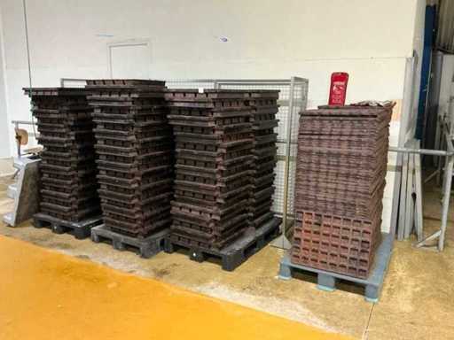 Różne płyty formowe