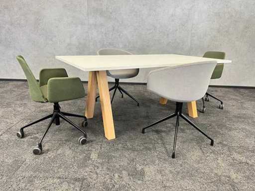 HAY /Inclass - 4p set 180x100 - designmix