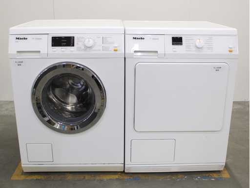 Miele W Classic Eco Washing Machine & Miele T Classic Tumble Dryer