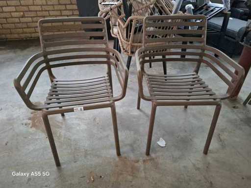 Doga – Składane – Krzesło ogrodowe (2x)