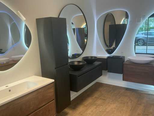 Gliss Design Ares Badmeubelset 120cm