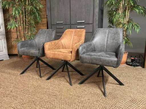 Chaise pivotante Yoewe (3x)