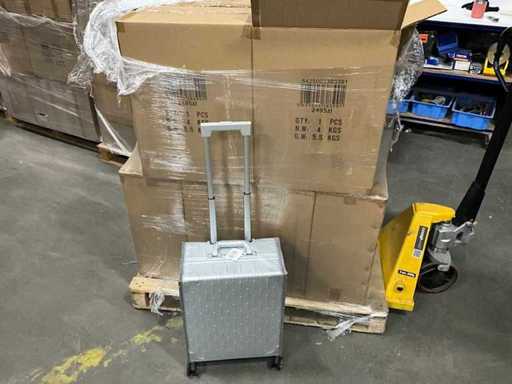 2495zi Bagażowy Wózek Srebrny (14x)