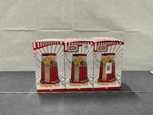 Gadgy classics retro Popcorn machine (3x)