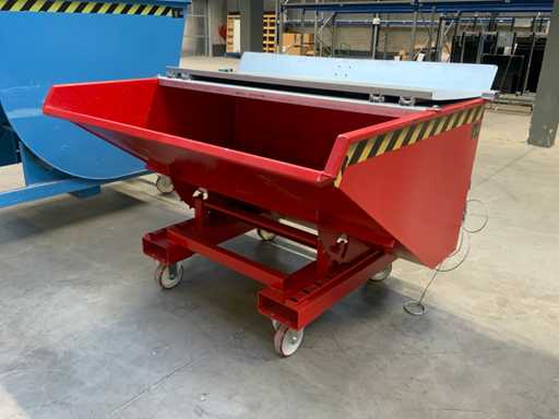 Bauer Expo 900 Mobile Tilting waste bin