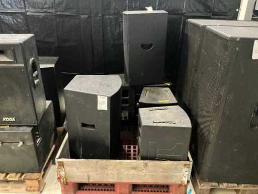 Różne wadliwe głośniki (8x)