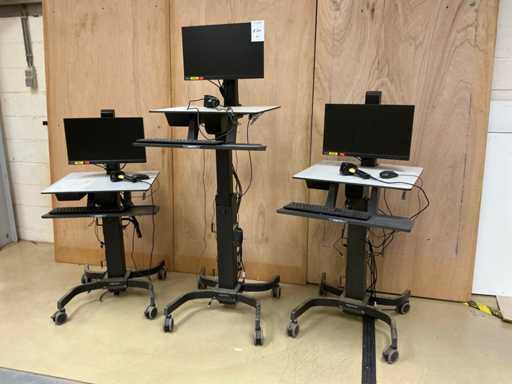 ERGOTRON Mobile Computer Workstation (3x)