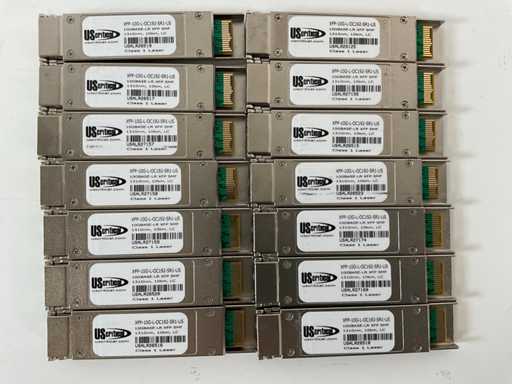 US Critical (XFP-10G-L-OC192-SR1-US) 10Gbps Duplex LC LW SFP+ (14x)