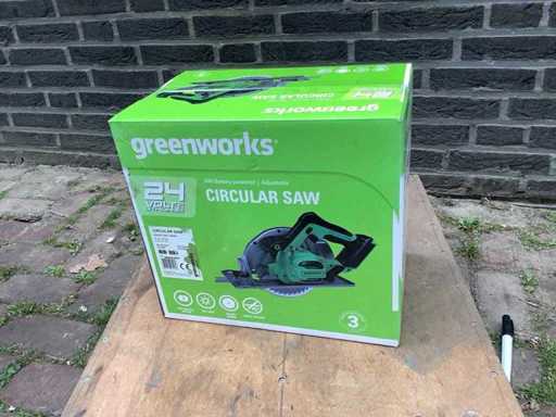 Greenworks gd24 Akumulatorowa piła tarczowa