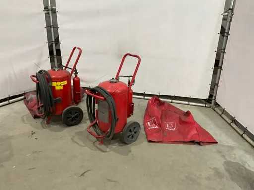 Estintore mobile Saval (2x)