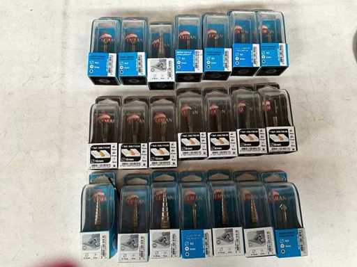 Leman Diverse boor/frees accessoires (21x)