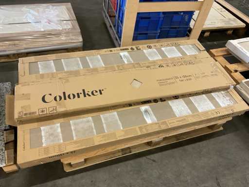 Colorker Parquet ceramico 150x25 cm circa 13 m²