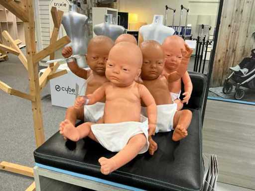 Diverse Baby paspoppen (6x)