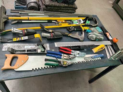 Various hand tools
